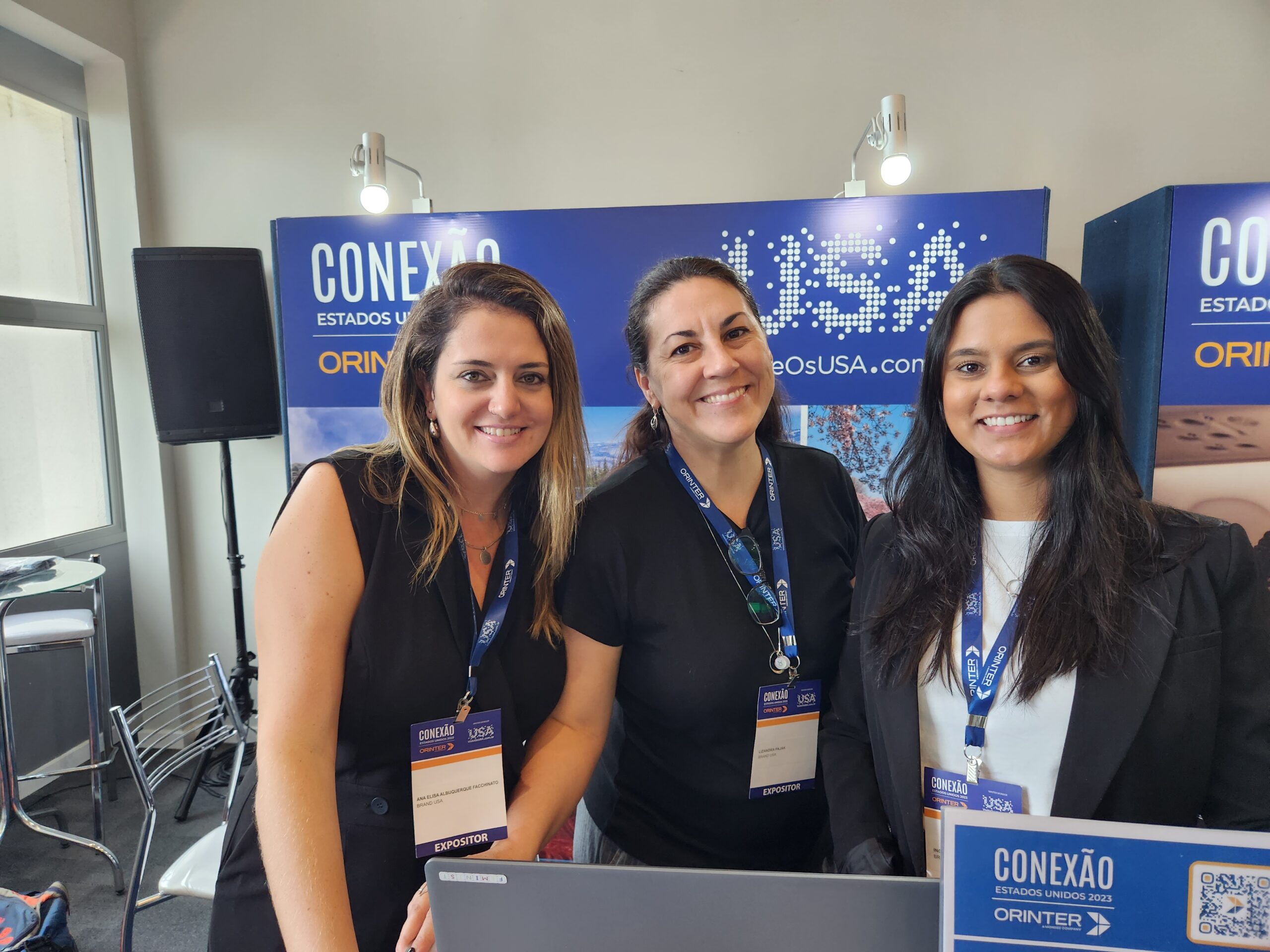 Ana Elisa Albuquerque, Lizandra Pajak e Ingrid Santos, Brand USA Ana Elisa Albuquerque, Lizandra Pajak e Ingrid Santos, Brand USA