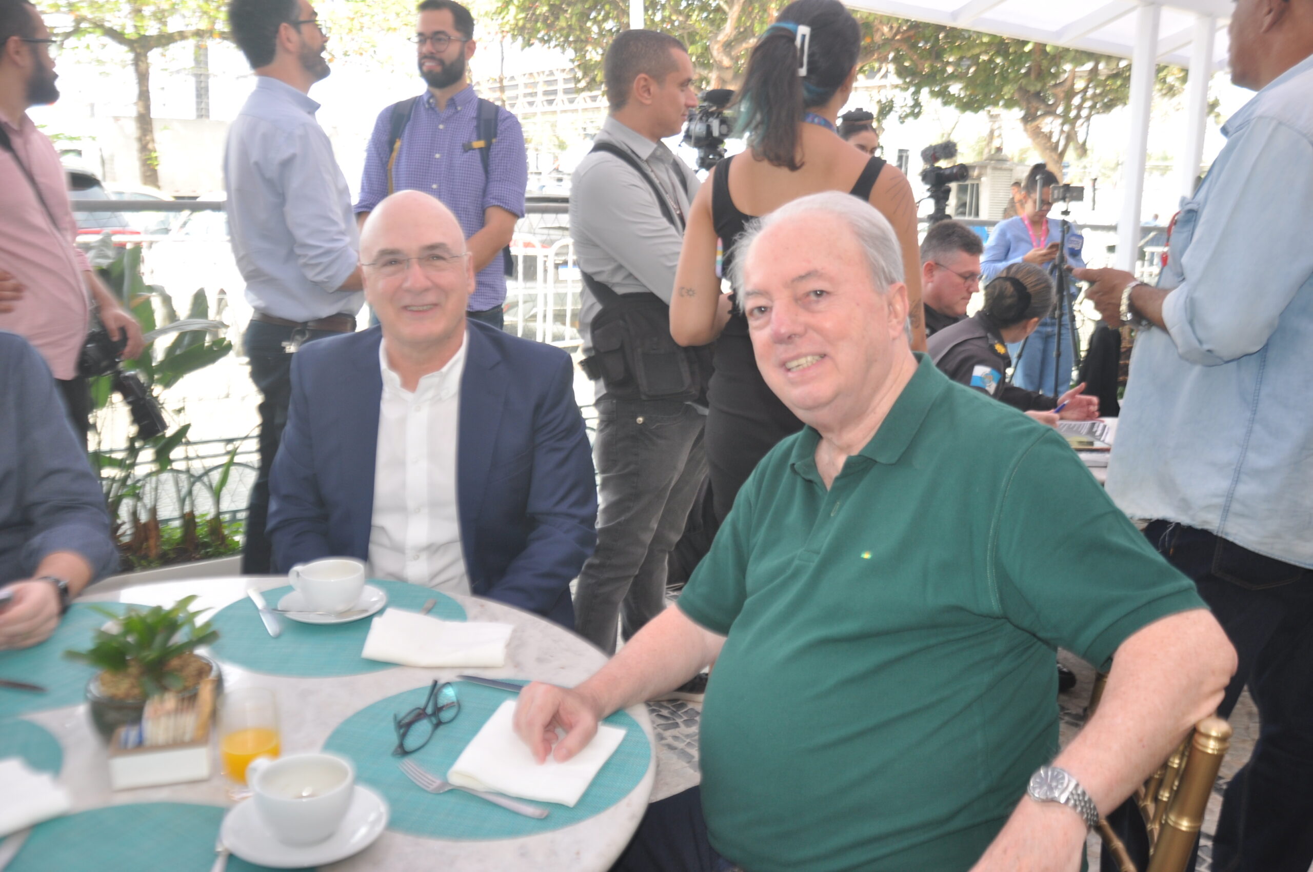Antonio Queiroz, presidente FecomércioRJ, e Nilo Félix, subsecretário de Turismo Antonio Queiroz, presidente FecomércioRJ, e Nilo Félix, subsecretário de Turismo