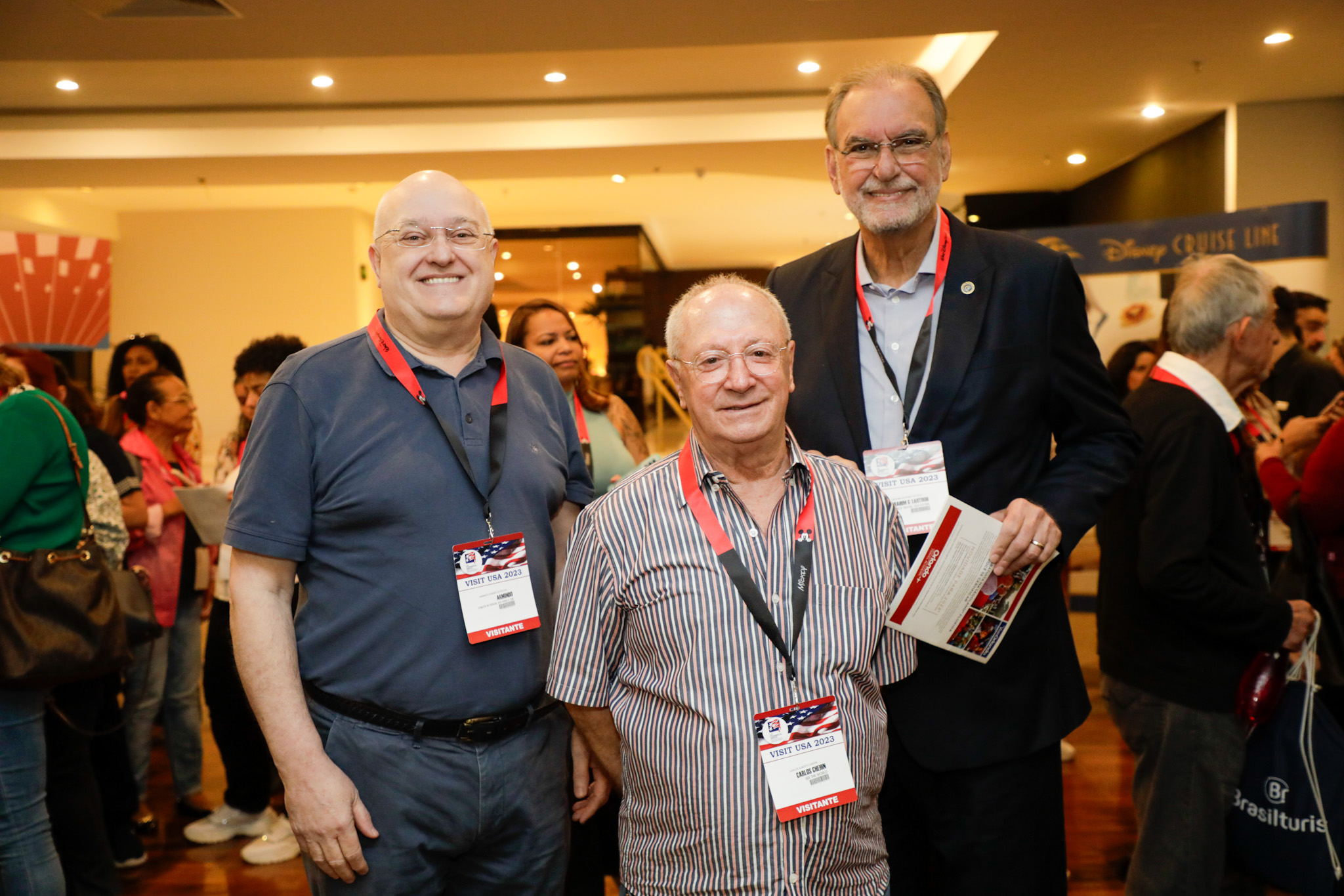 Armindo, da Check In Travel, Carlos Chehin, da See The World, e Ibrahim Georges Tahtouh, da IT Mice Armindo, da Check In Travel, Carlos Chehin, da See The World, e Ibrahim Georges Tahtouh, da IT Mice