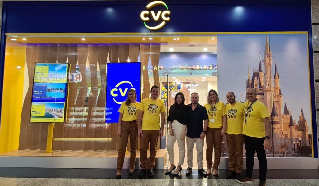 CVC Nova Loja Sao Vicente CVC inaugura loja em São Vicente (SP)