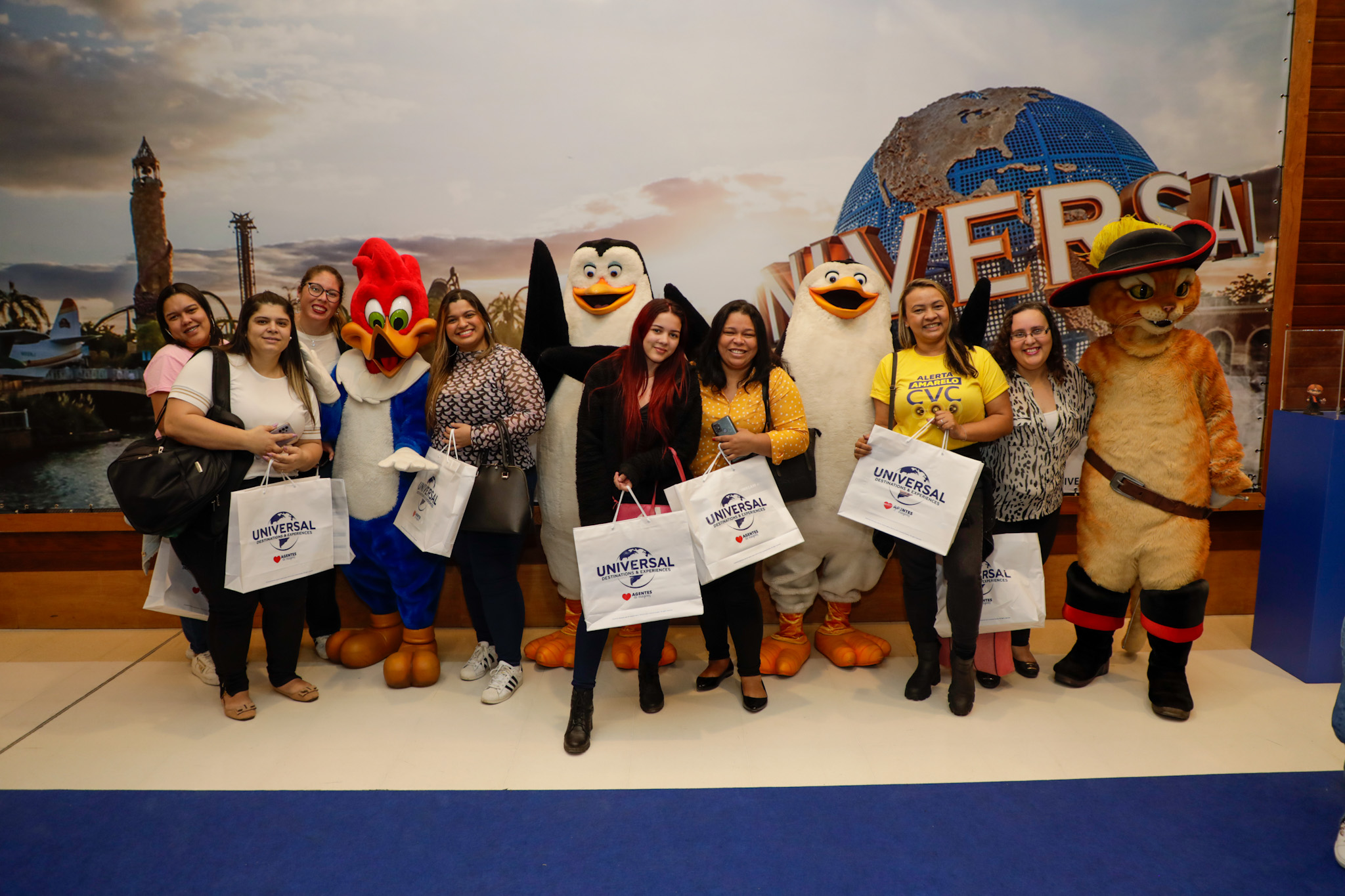 Colaboradores da CVC loja Shopping Campo Limpo Colaboradores da CVC loja Shopping Campo Limpo