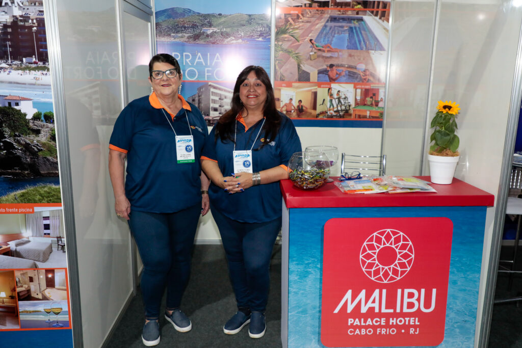 Eliana Jasmin, e Lecimere Thomas, do Malibu Palace Hotel