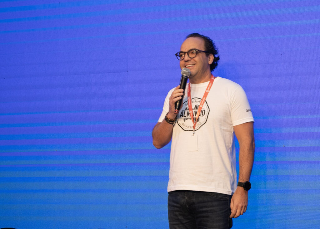 Fabio Godinho durante Convenção Almundo