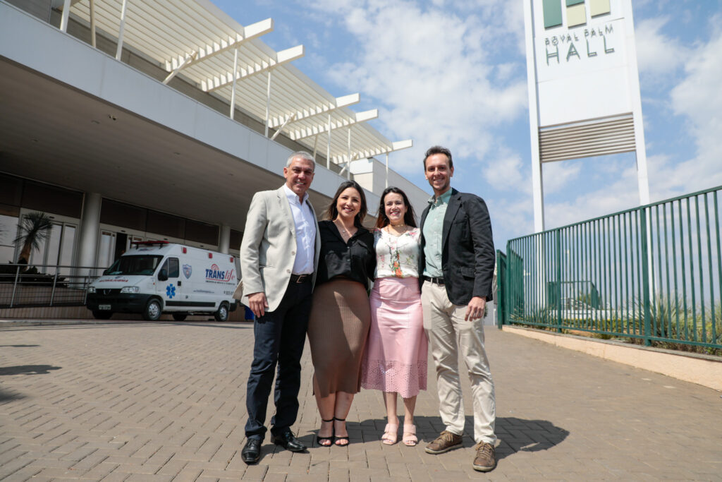 Fernando Santos, Kelly Castange, Juliana Assumpção, e Bruno Waltrick, da Abav-SP Aviesp