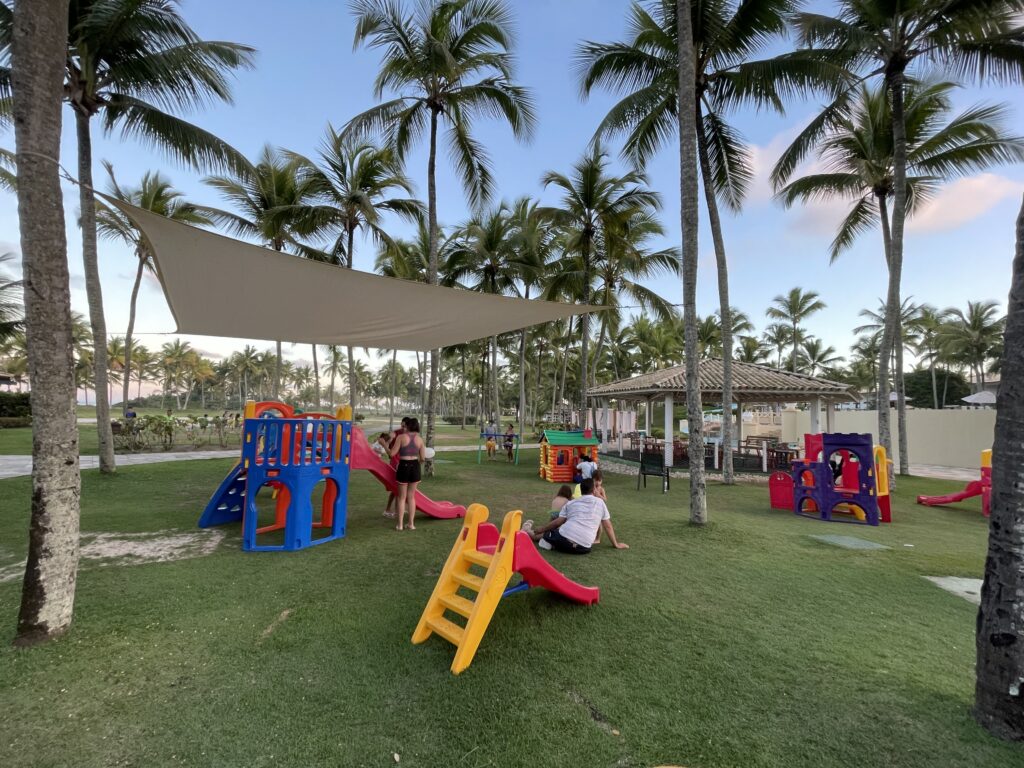 Playground infantil no Transamerica Resort Comandatuba