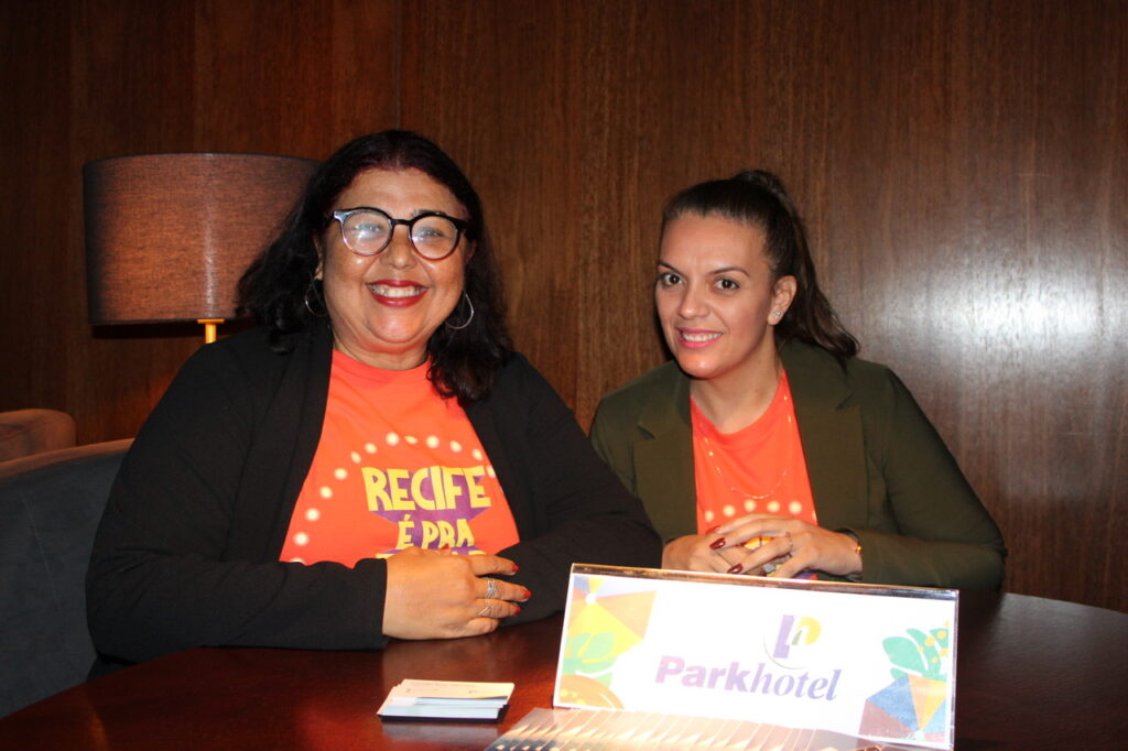 Claudivânia Oliveira e Maiara Lopes, do Park Hotel