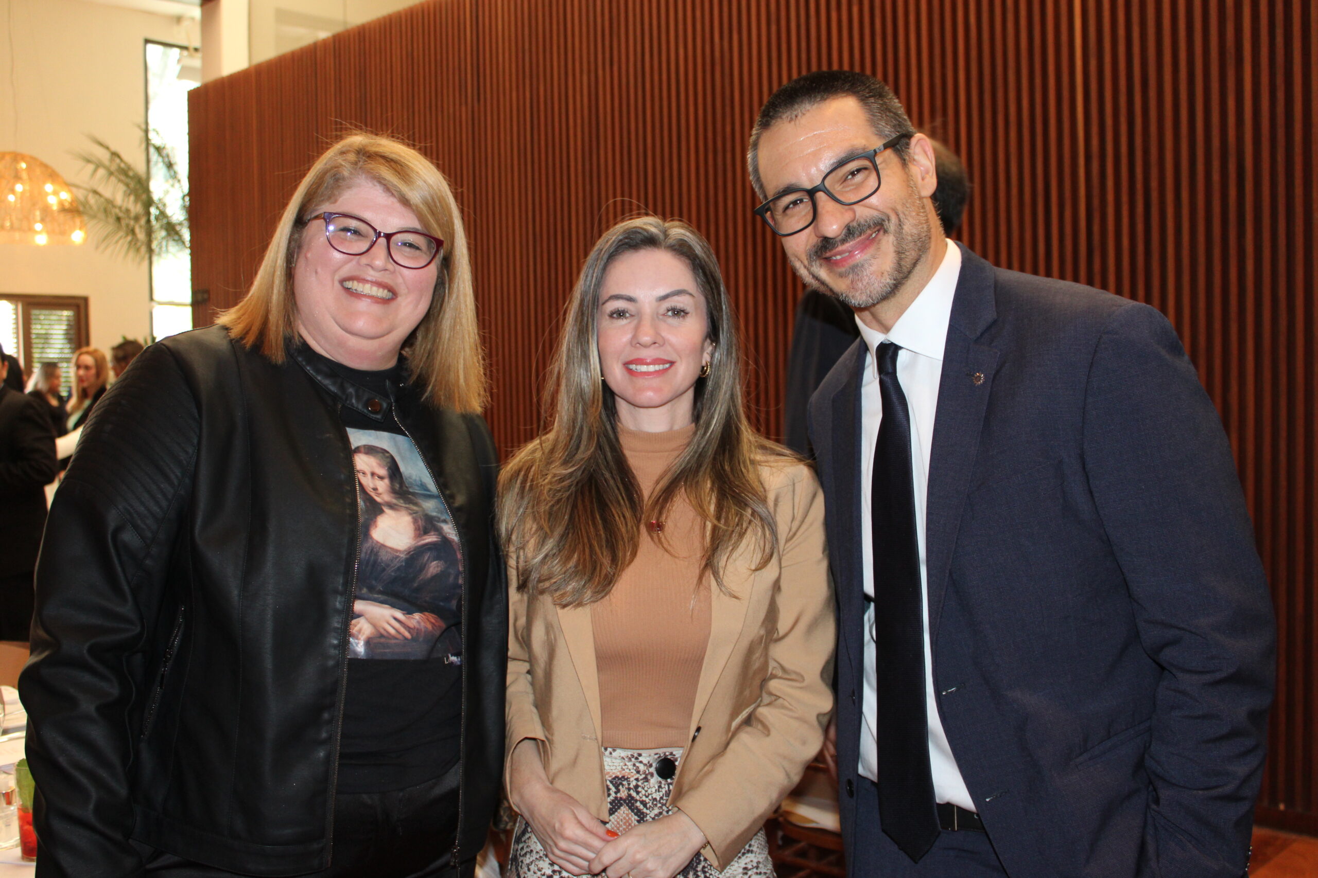 Camila Rojas, do Cadê as Malas, Patrícia Graciano, da CVC, e Ignacio Palácios, da MSC Camila Rojas, do Cadê as Malas, Patrícia Graciano, da CVC, e Ignacio Palácios, da MSC