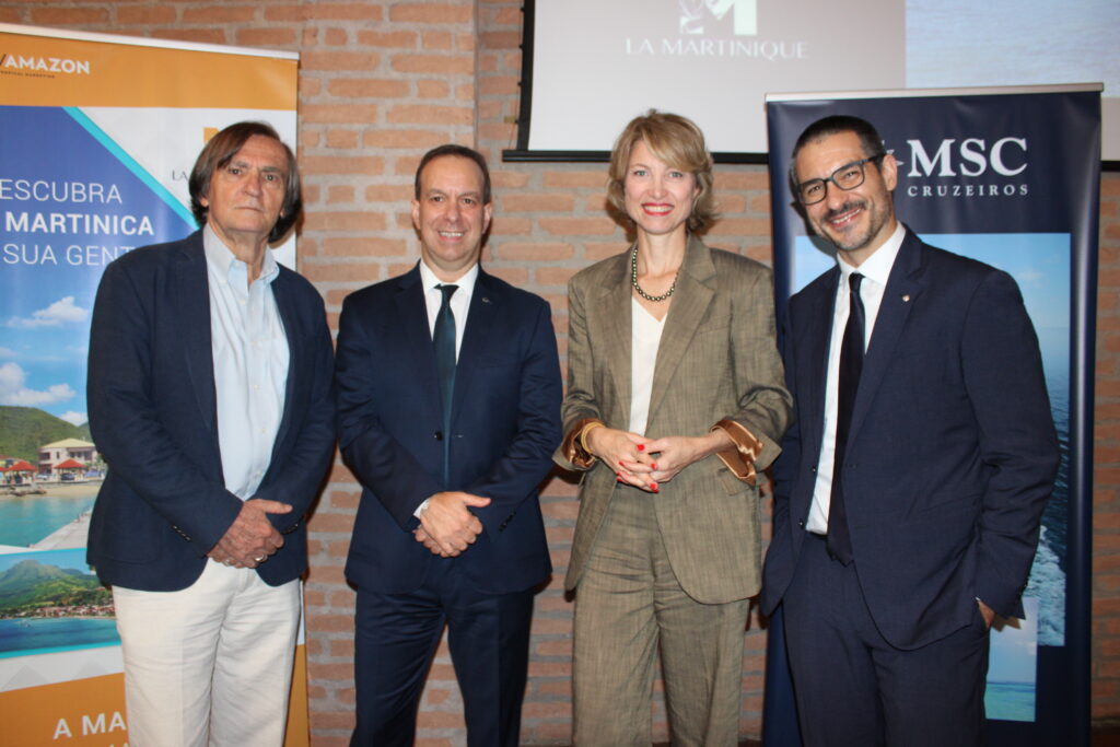 Jean-Phillipe Perol, Adrian Ursilli, Caroline Putnoki e Ignacio Palacios