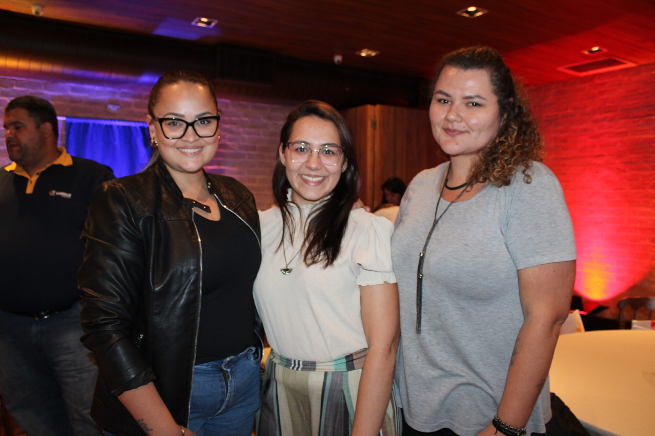 Tamires Freitas, Carla Trombini e Carina Mendes, da Smiles Viagens Tamires Freitas, Carla Trombini e Carina Mendes, da Smiles Viagens