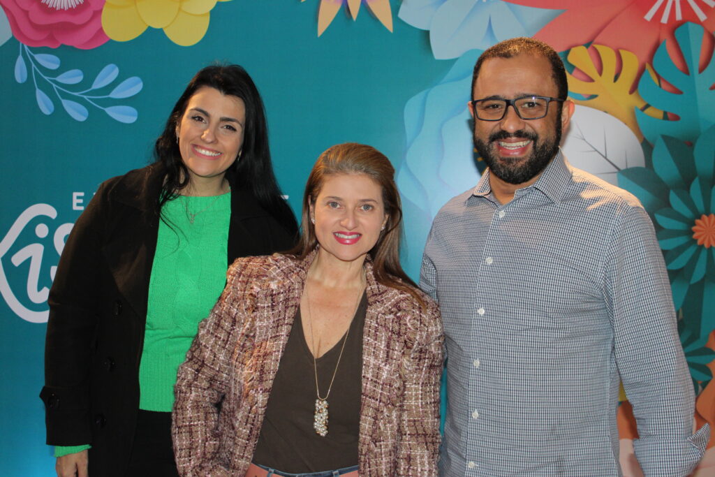 Karina Caruso, Joyce e Paulo Souza, da Magic Blue Turismo