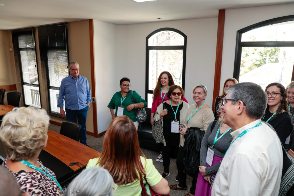 Leonardo Coutinho recebeu os agentes de viagens na sede da Ancoradouro