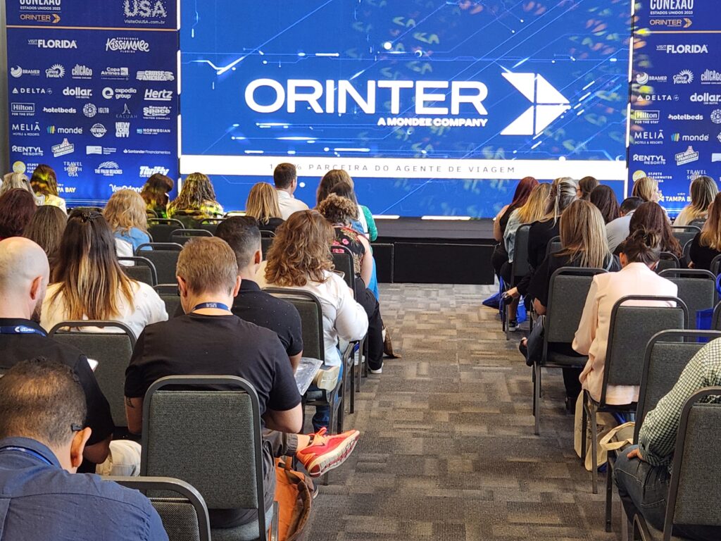 Mais de 250 agentes de viagens de todo o Brasil no Conexão Estados Unidos 2023 da Orinter