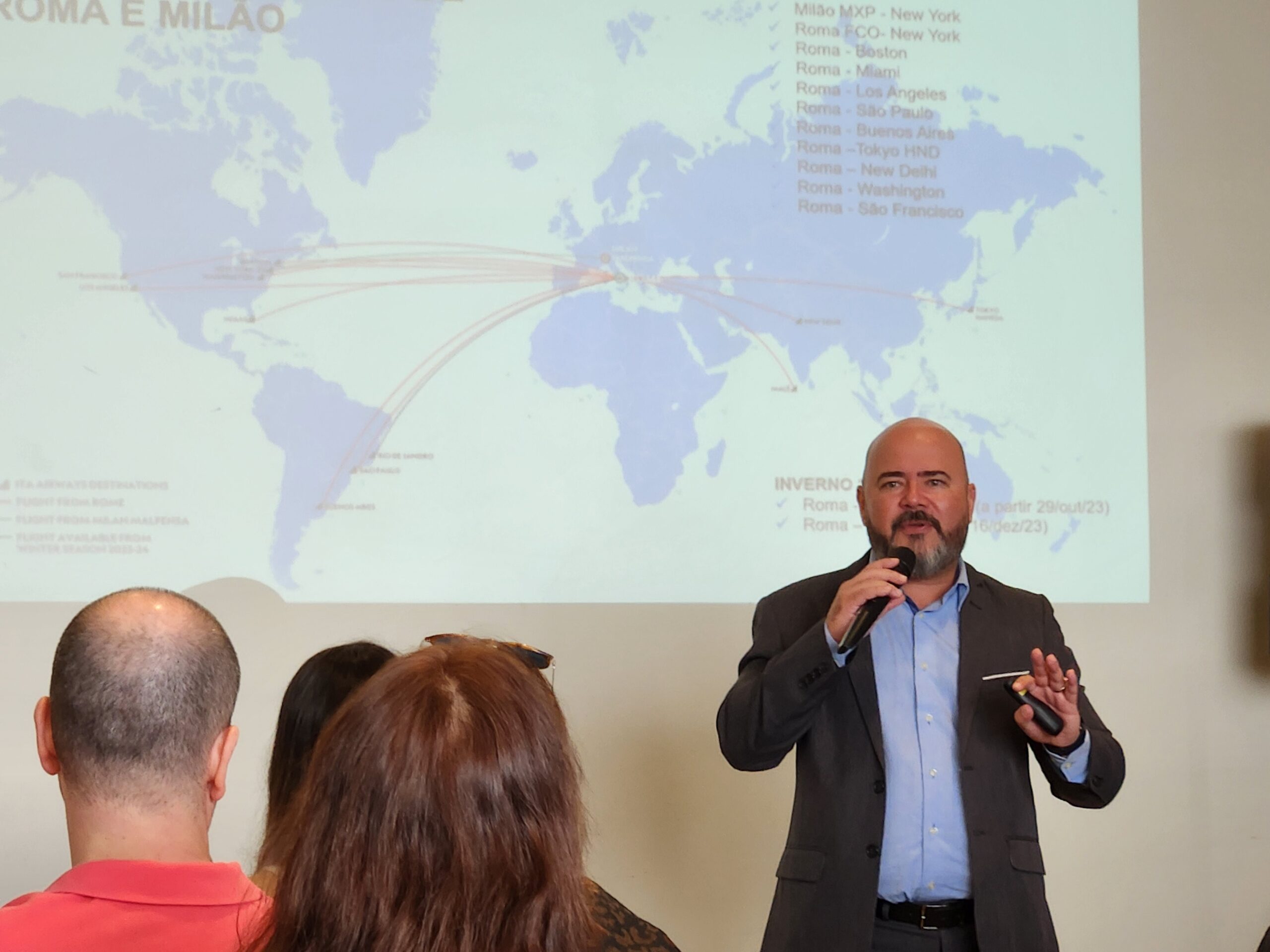 Murilo Cassino, diretor de Vendas da ITA Airways Murilo Cassino, diretor de Vendas da ITA Airways