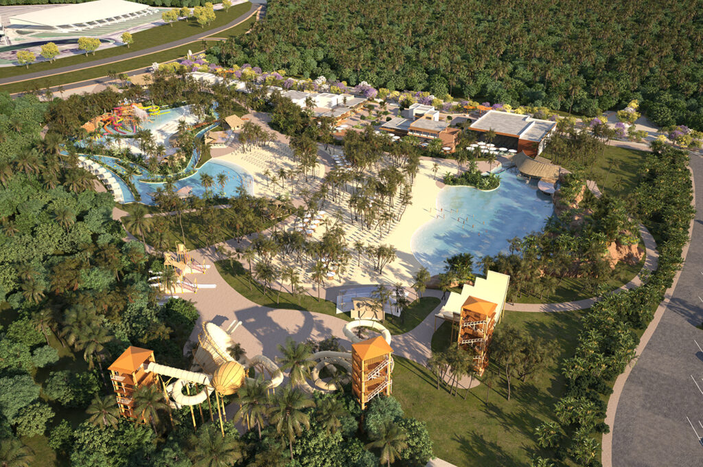 Parque Proposta105 2 Complexo com resort e segundo maior parque aquático do Brasil começa a ser construído