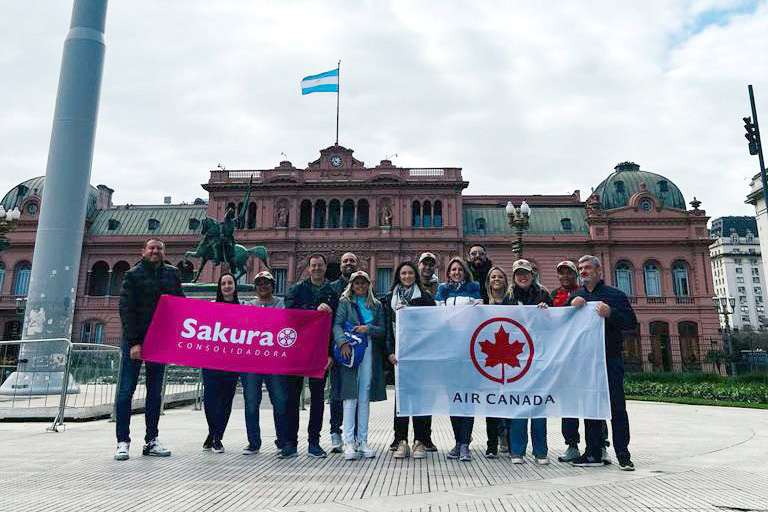 Sakura e Air Canada promovem famtour para Buenos Aires Sakura e Air Canada promovem famtour para Buenos Aires