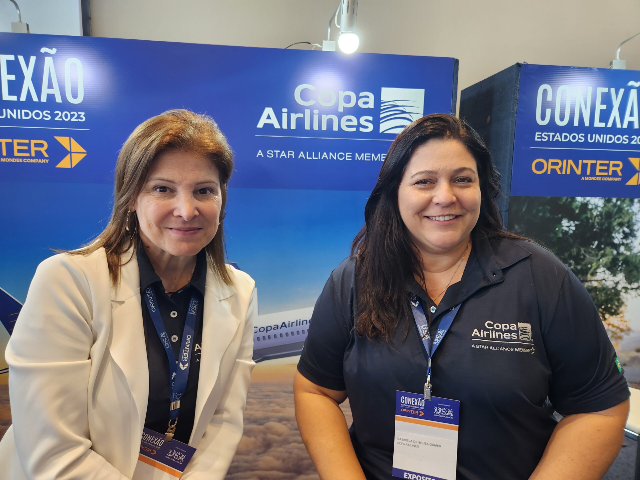 Roberta Batista e Gabriela Gomes, Copa Airlines RJ Roberta Batista e Gabriela Gomes, Copa Airlines RJ
