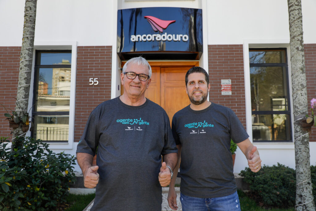 Roberto Garbin, diretor de Vendas, e Daniel Castanho, diretor Comercial da Ancoradouro