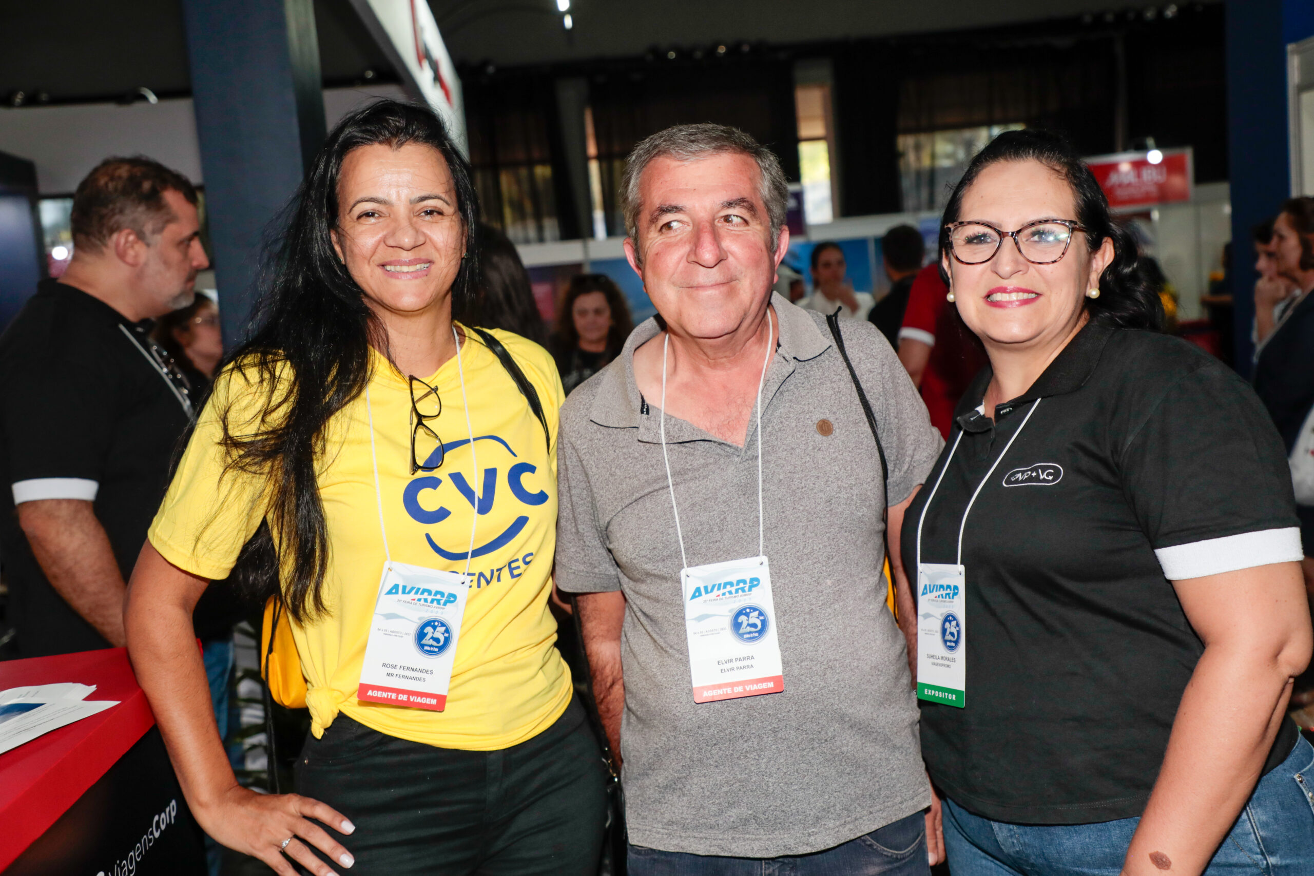 Rose Fernandes, da MR Fernandes, Elvir Parra, da Elvir Parra Turismo, e Sheila Morales, da ViagensPromo Rose Fernandes, da MR Fernandes, Elvir Parra, da Elvir Parra Turismo, e Sheila Morales, da ViagensPromo