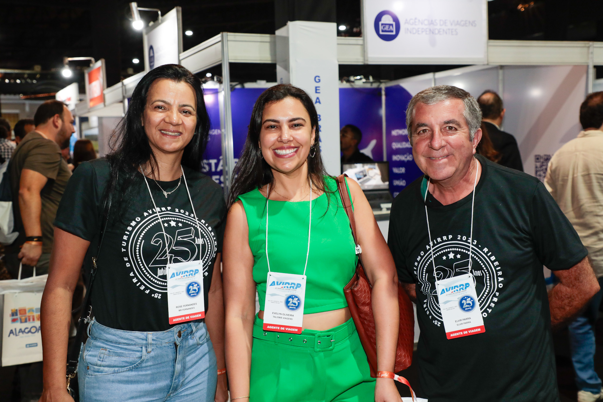 Rose Fernandes, da MR Fernandes, Evelyn Oliveira, da Talismã Viagens, Elvir Parra, da Elvir Parra Rose Fernandes, da MR Fernandes, Evelyn Oliveira, da Talismã Viagens, Elvir Parra, da Elvir Parra