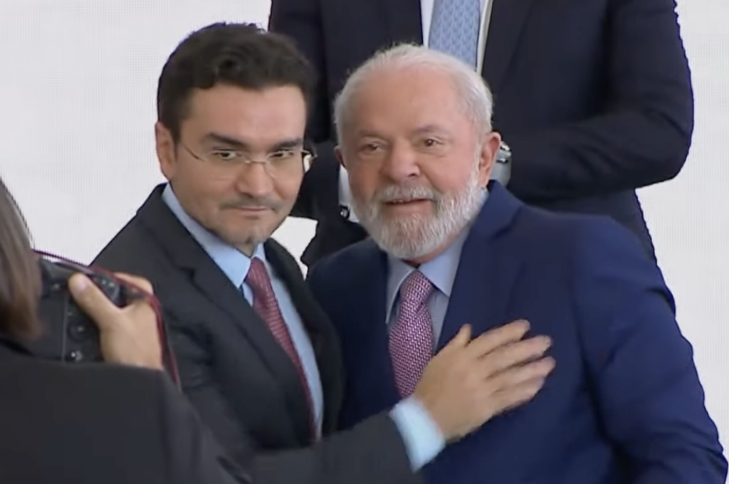 Celso Sabino e Lula