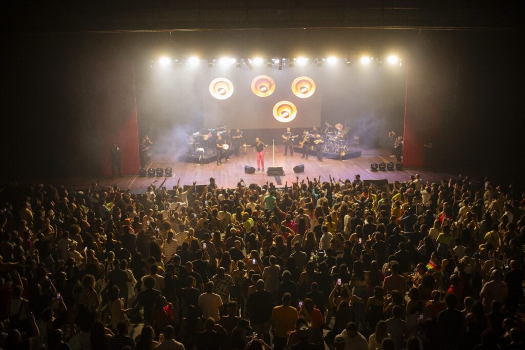 Show de Mumuzinho leva mais de 23 mil pessoas ao CentroCulturalOscarNiemeyer em Goiania Credito Ascom Setur RJ Setor de eventos é porta de entrada para novas oportunidades de emprego, diz pesquisa