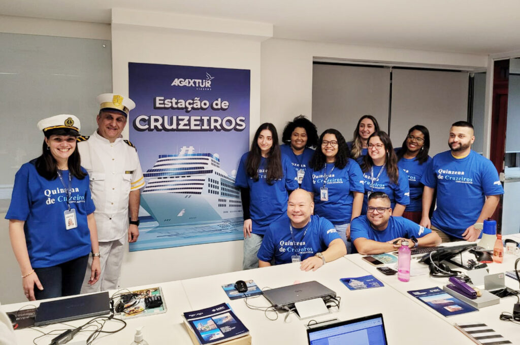 Agaxtur lança quinzena especial de cruzeiros e anuncia equipe exclusiva para atendimento Agaxtur lança quinzena especial de cruzeiros e anuncia equipe exclusiva para atendimento