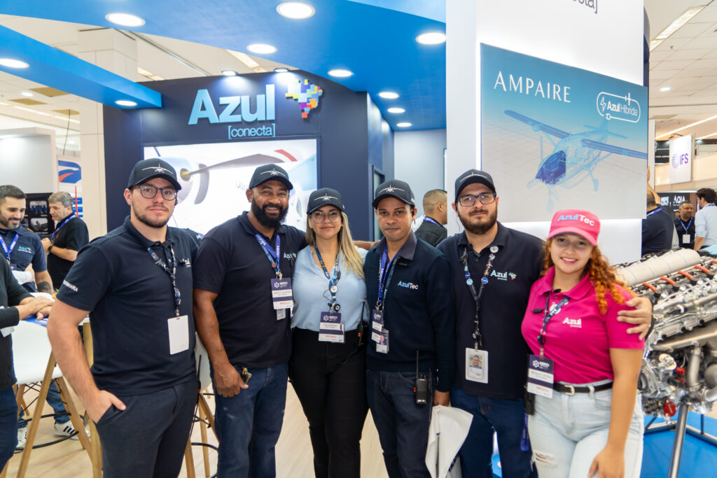 Azul Conecta apresenta motor híbrido-elétrico e mais vantagens no MRO Brasil 2023 Azul Conecta apresenta motor híbrido-elétrico e mais vantagens no MRO Brasil 2023