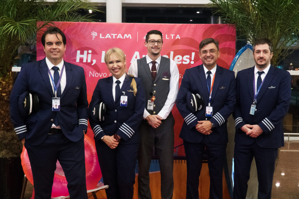 São Paulo-Los Angeles: LATAM inaugura primeira rota da joint venture com a  Delta no mercado brasileiro