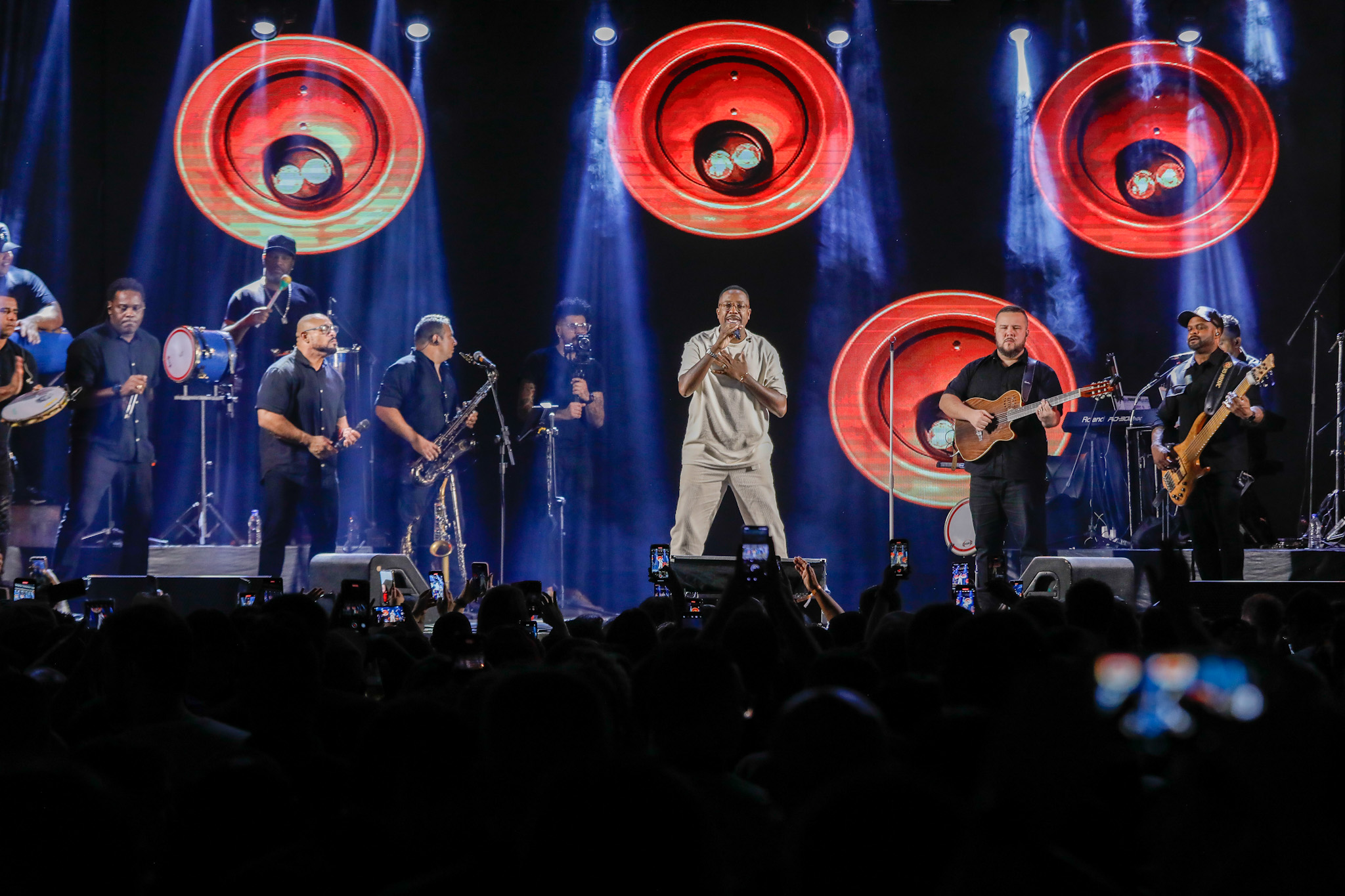 Show agitou a noite Show agitou a noite