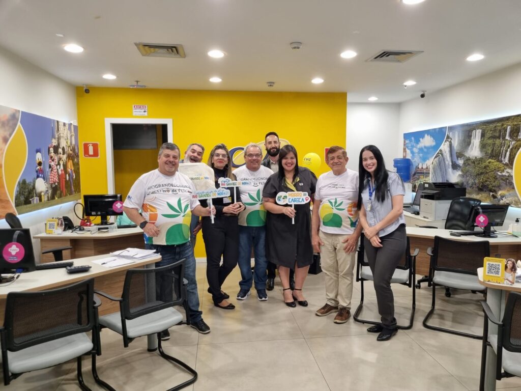 Blitz pelas lojas CVC de São Paulo