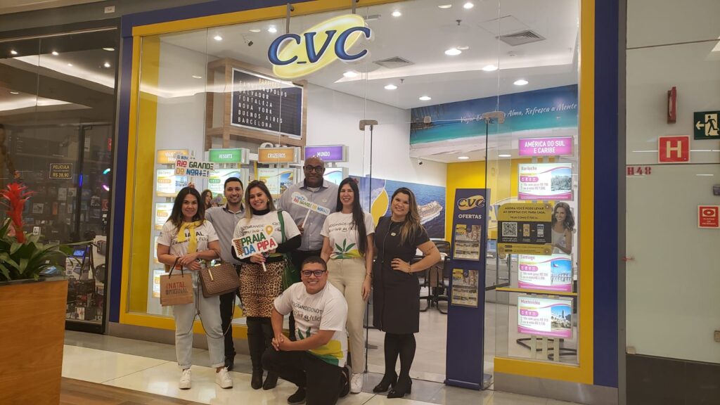 Blitz pelas lojas CVC de São Paulo
