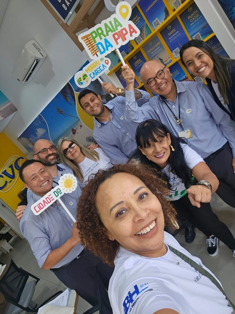 Blitz pelas lojas CVC de São Paulo