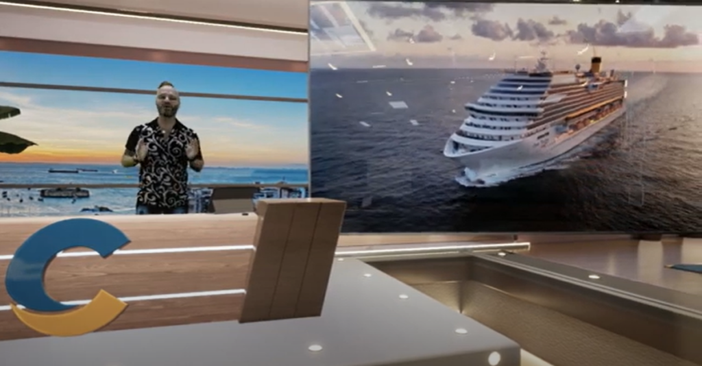 Costa Cruzeiros cria conteúdo exclusivo em vídeos sobre Costa Diadema Costa Cruzeiros cria conteúdo exclusivo em vídeos sobre Costa Diadema