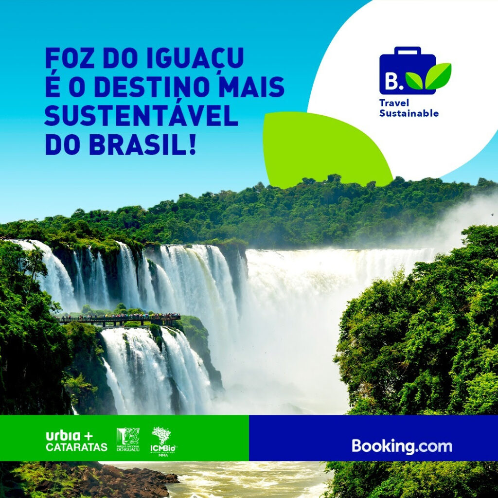 Foz do Iguaçu está no Top 10 de destinos para uma estadia mais sustentável, diz Booking.com Foz do Iguaçu está no Top 10 de destinos para uma estadia mais sustentável, diz Booking.com