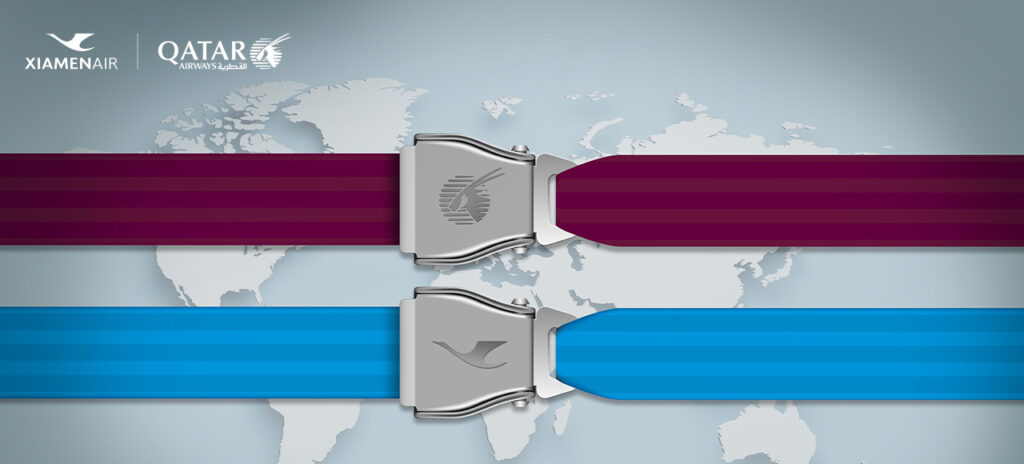 Qatar Airways fecha codeshare com a Xiamen Airlines 1 500525 1439 Xiamen Air Digital Adapts 1280x580 e0e3ce original 1694077730 Qatar Airways fecha codeshare com a Xiamen Airlines