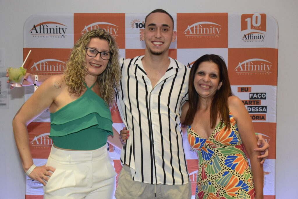 Cristiani Silva, Igor Medeiros e Cristiane Cunha