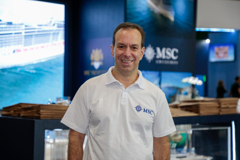 Adrian Ursilli, diretor geral da MSC Brasil