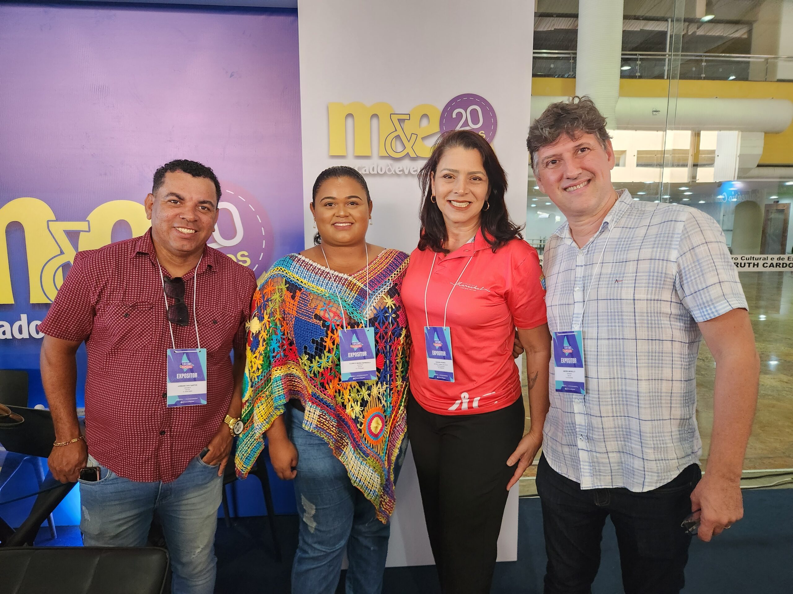 Adriano dos Santos, Clarice Espíndola, Claudia Pessôa e Andrea Morello, de Marechal Floriano (AL)