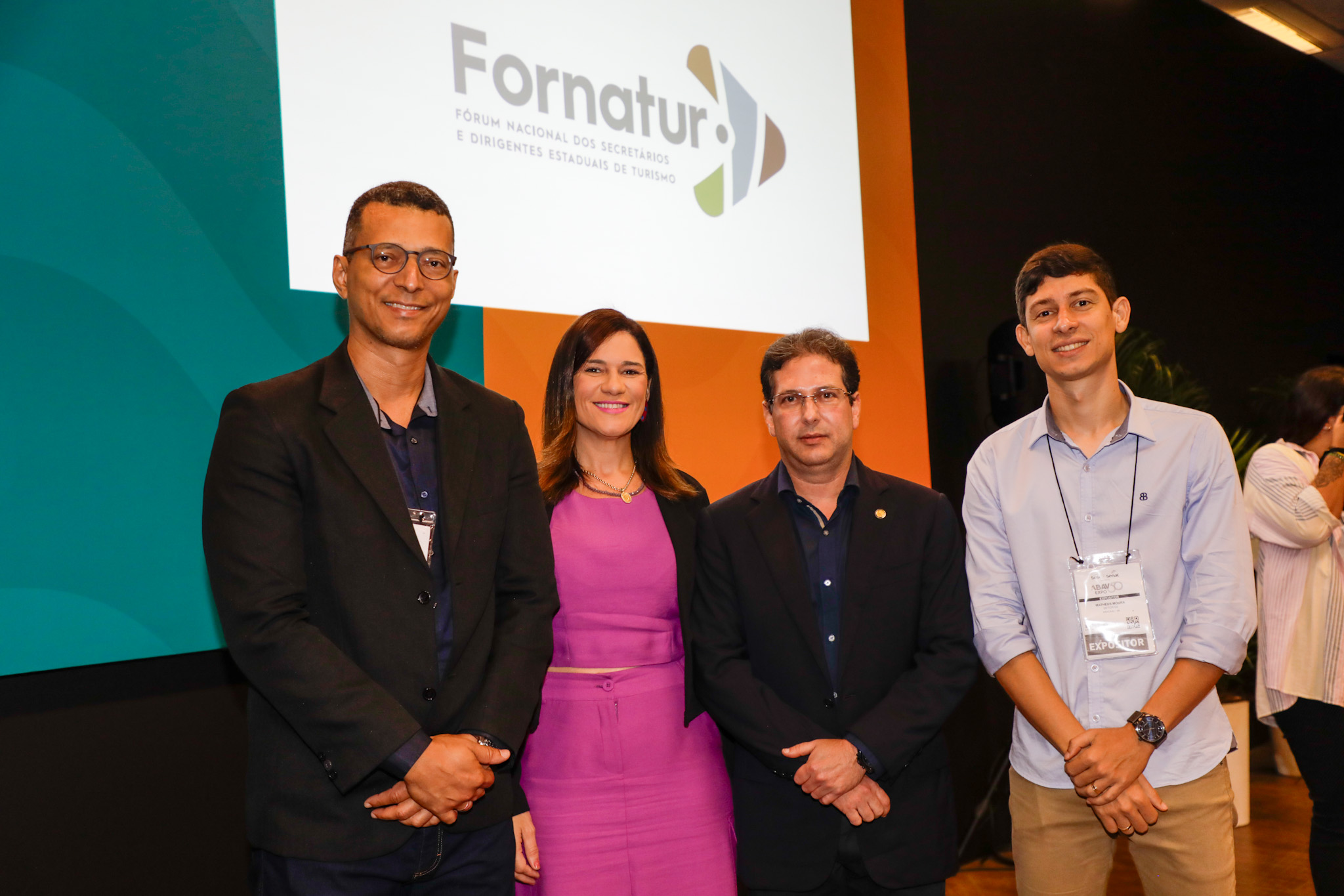 Allan Alberto, Daniela Mesquita, Marcos Franco, e Matheus Moura, Setur-Sergipe