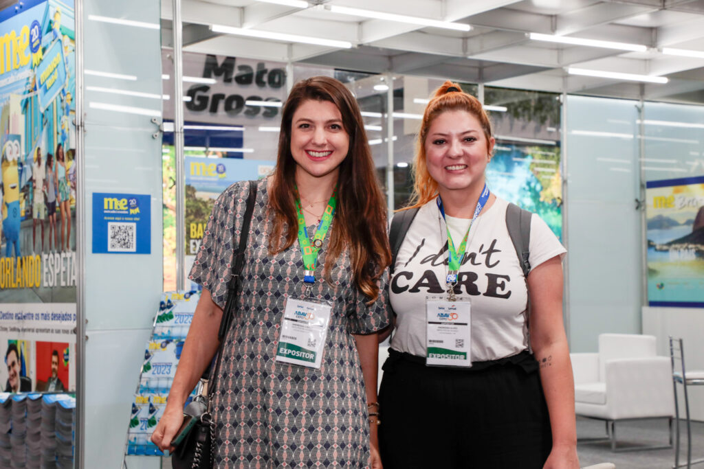 Andressa Szekut, e Andressa Alves, da SMTU Foz do Iguaçu