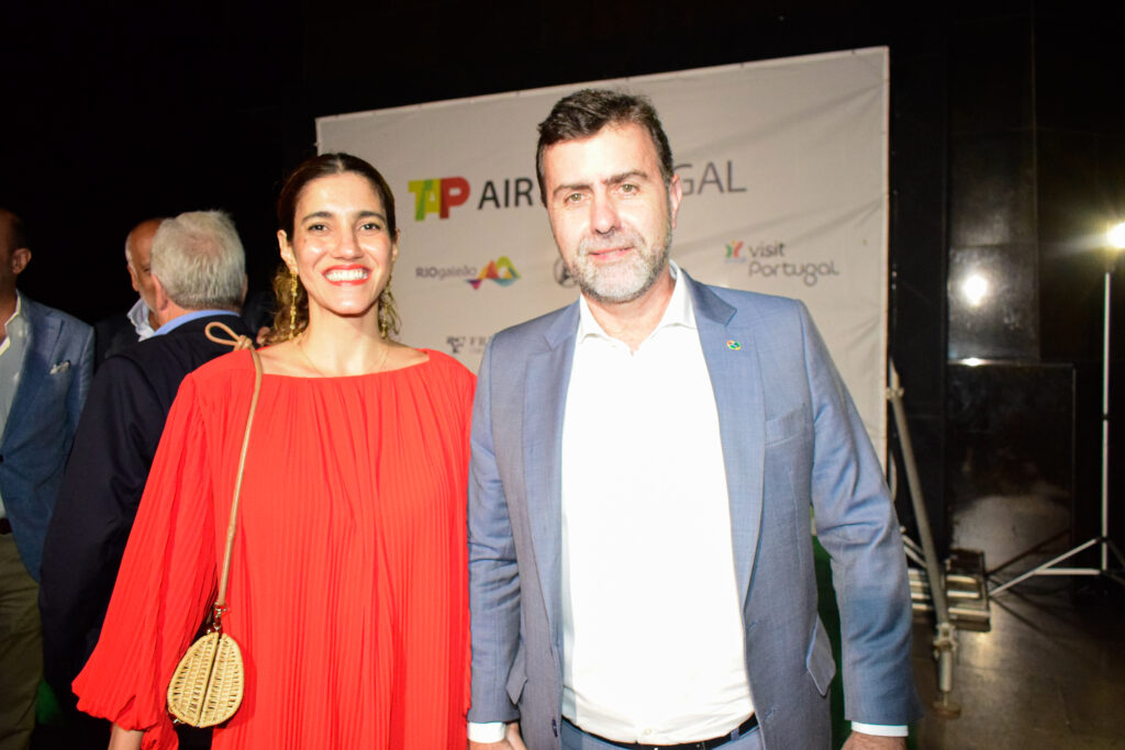 Antonia Pellegrino e Marcelo Freixo Antonia Pellegrino e Marcelo Freixo