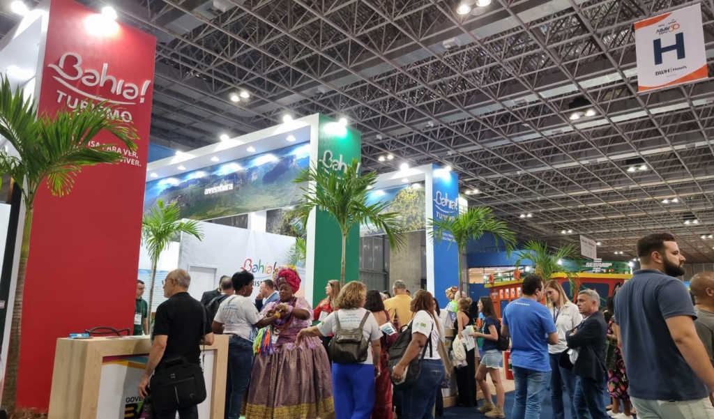 Bahia marca presença na Abav Expo 2023 Bahia marca presença na Abav Expo 2023