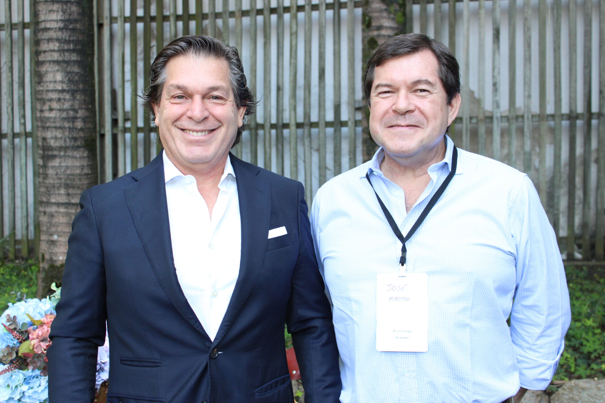 Bernardo Cardoso, do Turismo de Portugal, e José Macedo, do Pestana Bernardo Cardoso, do Turismo de Portugal, e José Macedo, do Pestana