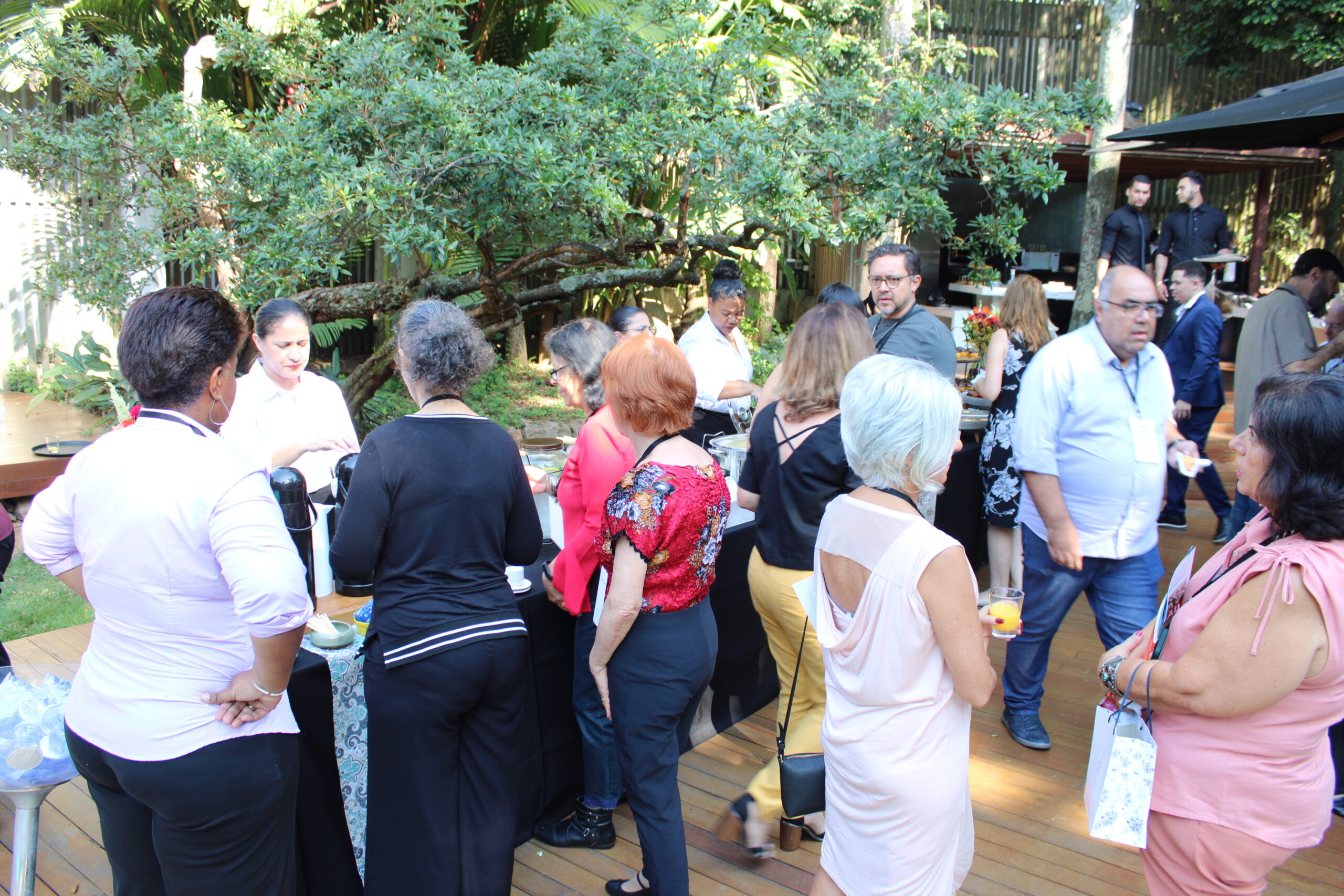Café da manhã abriu o evento Café da manhã abriu o evento