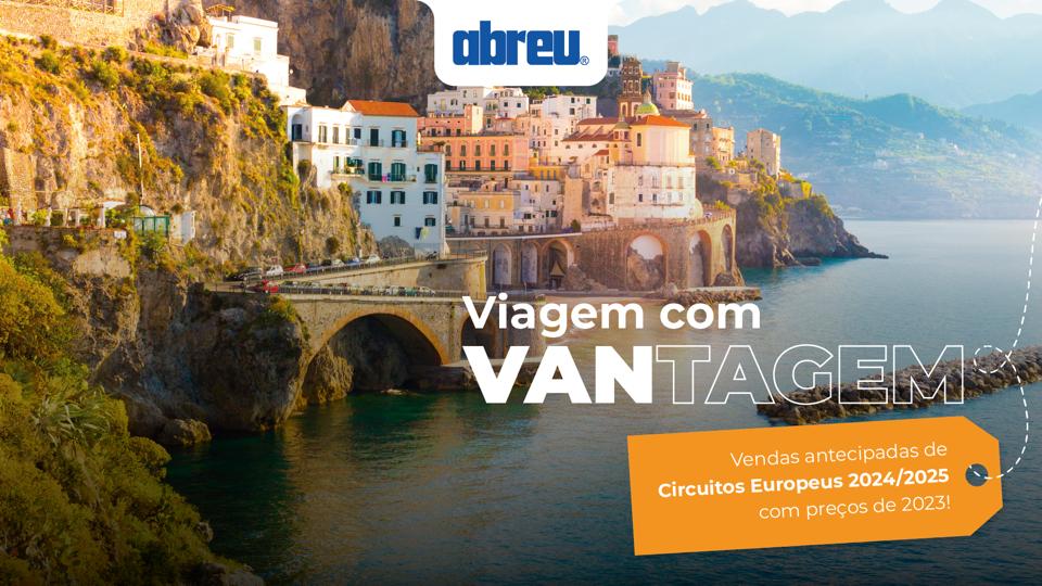Com direito a campanha de vendas, Abreu lança temporada 2024/2025 de Circuitos Europeus Com direito a campanha de vendas, Abreu lança temporada 2024/2025 de Circuitos Europeus