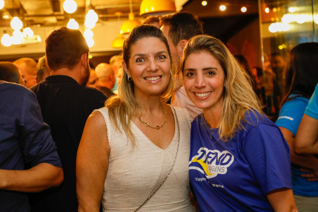 Carla Cecchele, diretora Brasil do Hard Rock Hotel, e Paula Rorato, diretora de Produto Internacional CVC Corp