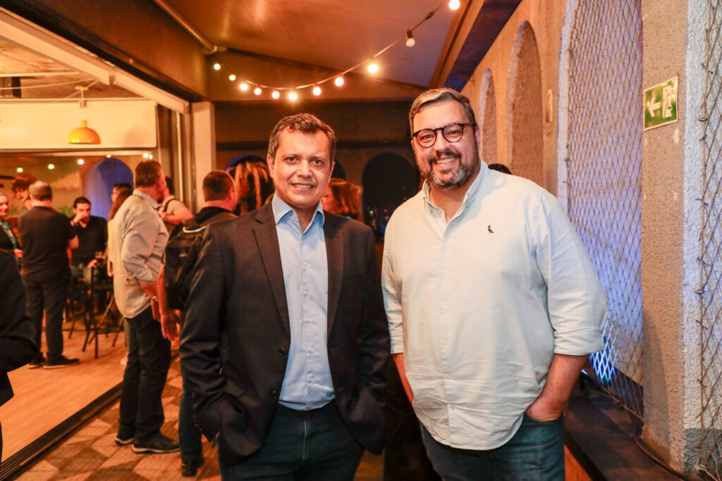 Carlos Barbosa, do Turismo de Aruba, e Alexandre Mesquita, do Turismo de Portugal