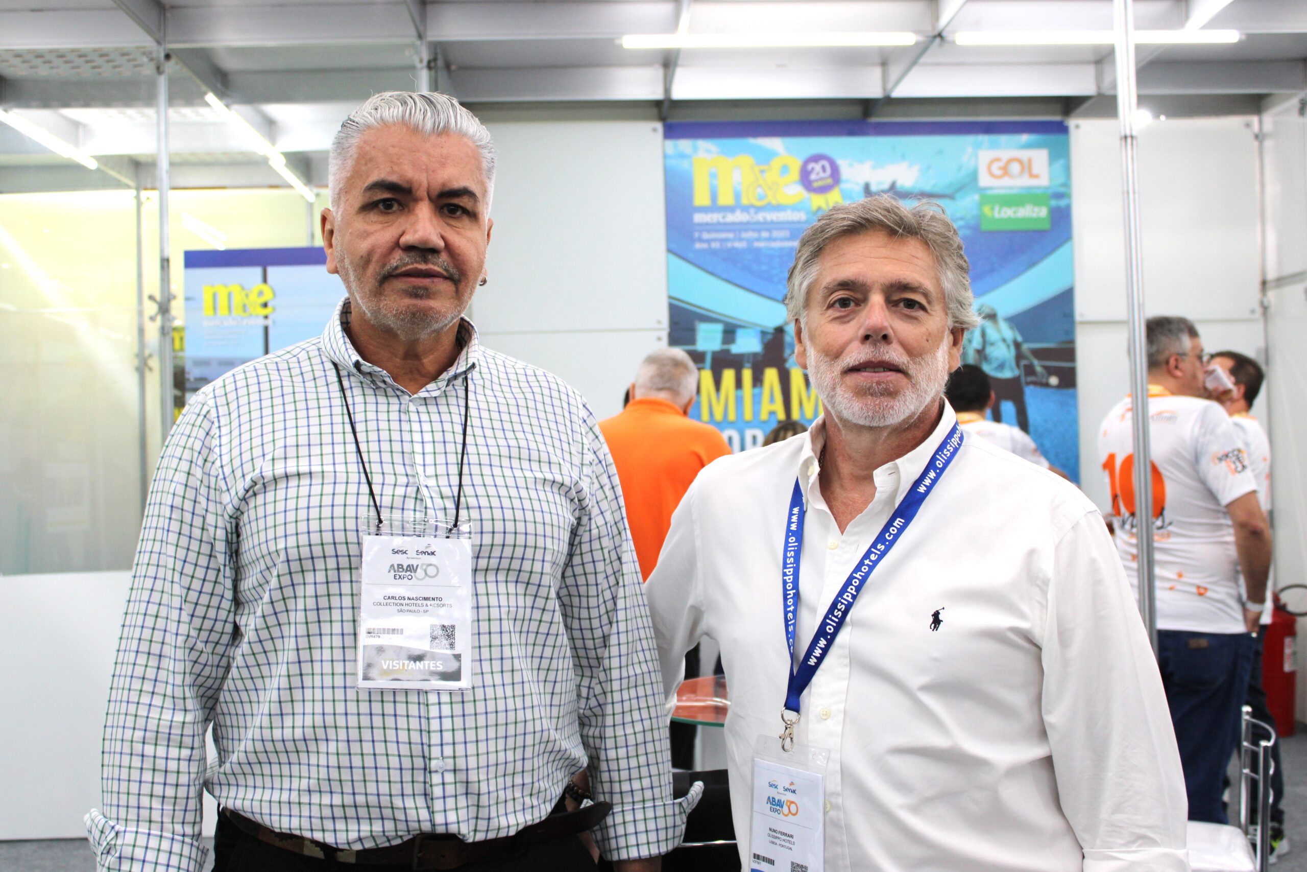 Carlos Nascimento, da Collection Hotéis, e Nuno Ferrari, do Olissippo Hotéis Carlos Nascimento, da Collection Hotéis, e Nuno Ferrari, do Olissippo Hotéis