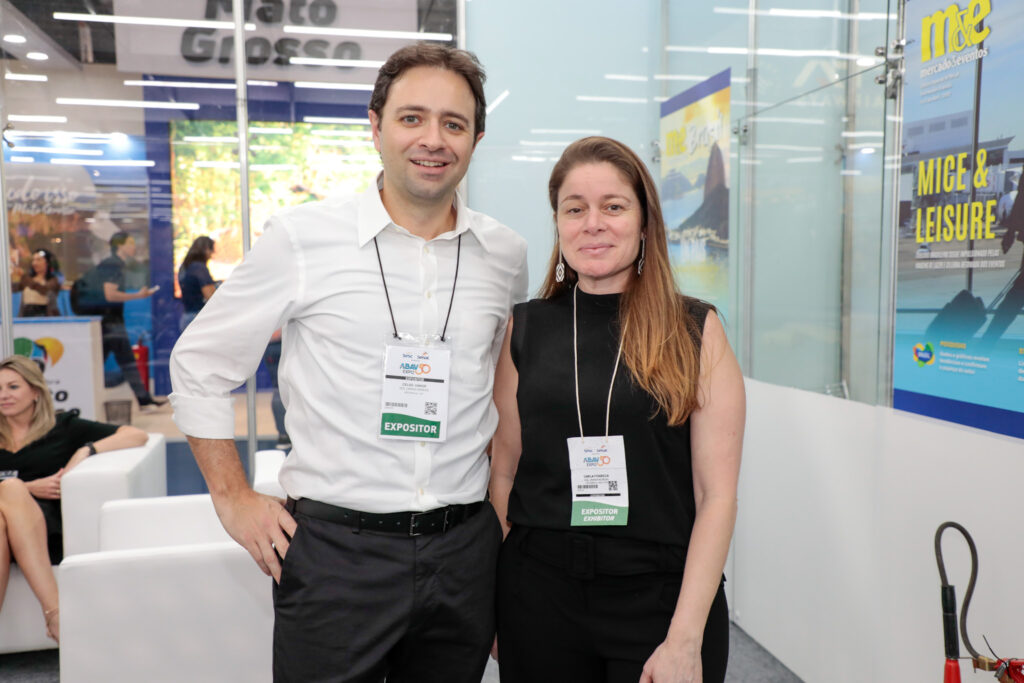 Celso Júnior, presidente da Gol, e Carla Fonseca, vice presidente de Vendas e Marketing da Gol e CEO da Smiles