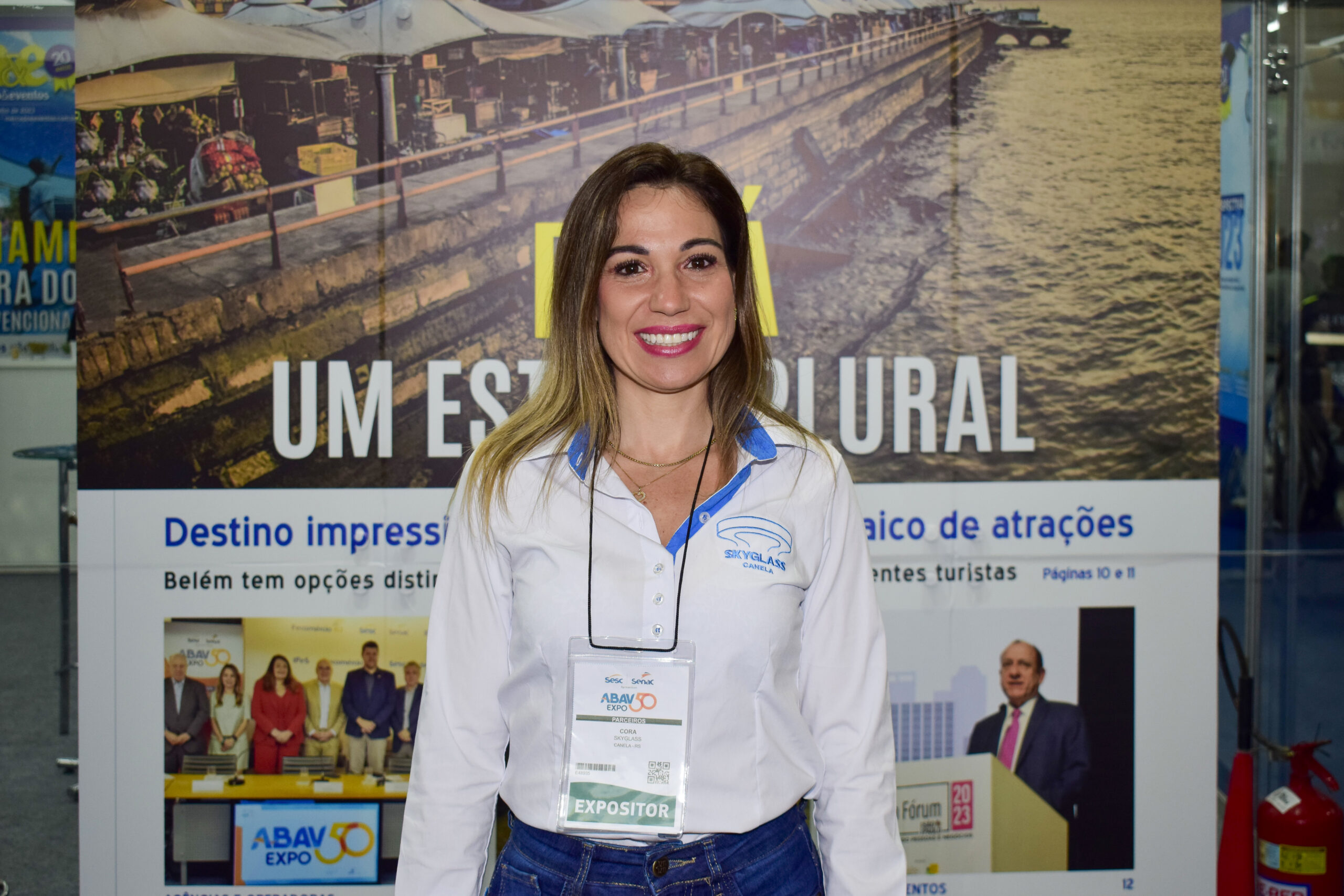Cora Mazzitelli, gerente comercial do Skyglass Cora Mazzitelli, gerente comercial do Skyglass